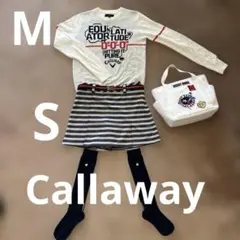 Callaway レディースウェア セーターMサイズ キュロットSコーディネート
