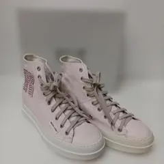 A225 RUCO LINE ハイカットスニーカー ピンク スタッズのサムネイル