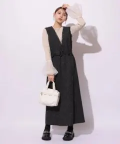 マイストラーダ　前後2WAYツイードジャンスカ