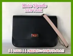 新品本物【ケイトスペードニューヨーク】ハンドバッグ/ショルダーバッグ 黒
