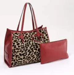 新品ジャンニキアリーニGIANNICHIARINIレオパード赤レザーMARCLL