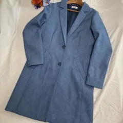 【LEPSIM】期間限定　レディース チェスターコート ブルー 希少 M