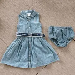 ラルフローレン キッズ デニムワンピース 24M