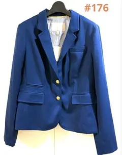 ★即日発送★バナナリパブリック レディース ジャケット 金ボタン ネイビー 06