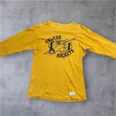 Warehouse 七分袖 フットボールTシャツ マスタード 36のサムネイル
