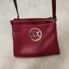 Michael Kors レッド ショルダーバッグ