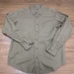 AUTHENTIC WEAR カーキ 長袖シャツ