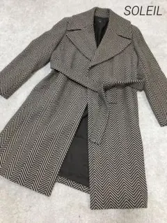 A A Aさま】スローブイエナ シトロン チェスターコート ウール混 