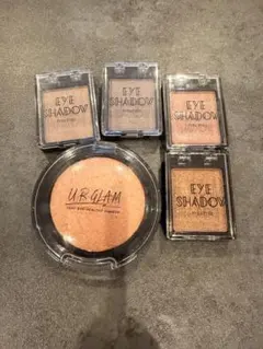 URGLAM プリラプリラ パウダーアイシャドウなど5個セット