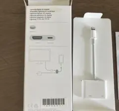 【純正品】Apple AVアダプタ MD826AM おまけ付き！！