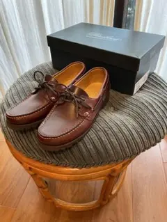 ほぼ新品 UK7.5 Paraboot Malo MARRON AMERICA