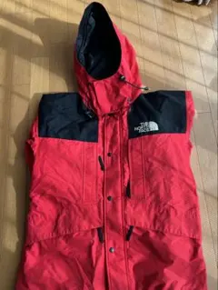 The North Face マウンテンパーカー レッド/ブラック　　90s