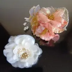 コサージュ２個