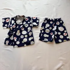 【美品】90 BREEZE 甚平・ショートパンツセット 男の子