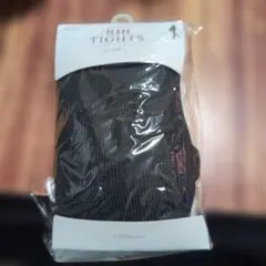 リブタイツ M-Lサイズ ブラック