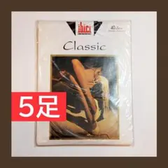 【新品 5足】イビチ ibici ストッキング / Mサイズ・MUSCAT色