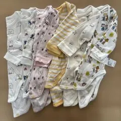 ベビー肌着セット（長袖・キャラクター柄）