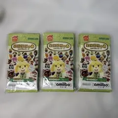 どうぶつの森 amiiboカード 第1弾 (5パックセット)×3
