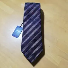 【中古品】R・KIKUCHI ネクタイ(ピンク/ストライプ)のサムネイル