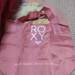 ROXY ピンク エコバッグなかなか無いです。お見逃し無くです。のサムネイル