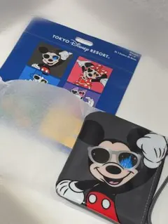 東京ディズニーリゾート Tシャツ柄ポーチ　ミッキー