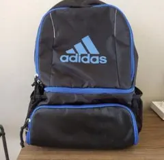 adidas ボールバッグ リュック ブラック ブルー