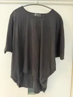 ヒステリックグラマー　アンディー スカル模様 ゆったり黒半袖Tシャツのサムネイル