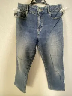 ブルーデニムパンツ ストレートレッグ