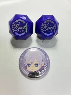 ツイステ　エペル ミニ缶バッチ リングライト　ブレイジングジュエル