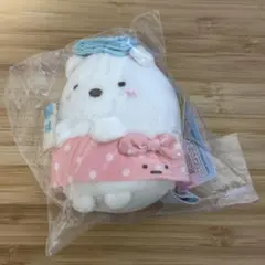 すみっコぐらし　すみっコ銭湯　 しろくま　てのりぬいぐるみ