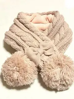 anyFAM キッズマフラー　新品　ピンク