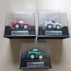 【 チョロＱ 】Ｒ３２ スカイライン ＧＴ−Ｒ ３台セット 開封済