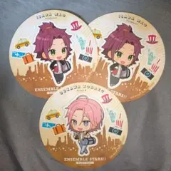 あんスタ　アニカフェ　コースター　衣更真緒   桜河こはく