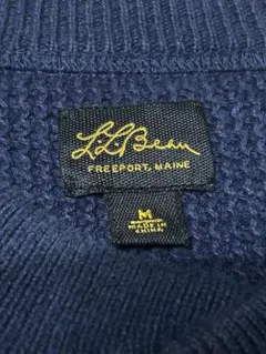 50s復刻　L.L Bean 筆記体タグ ニット