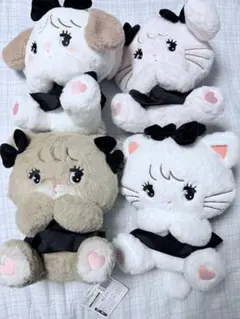み*様 mikko characters BLACK RIBBON ぬいぐるみ4