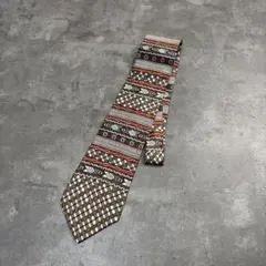 Full Mark vintage design silk necktie