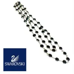 SWAROVSKI ファセットカット　ロングネックレスのサムネイル