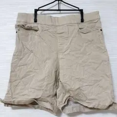 DKNY JEANS ベージュ ショートパンツ 【L】 ハーフパンツ シンプル