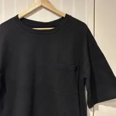 【美品】無印良品　Tシャツ　黒　ビックシルエット