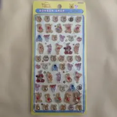 【正規品】くまのプーさん　ボンボンドロップシールミニ
