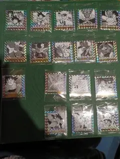 ドラゴンボール40周年　ウエハースシール