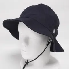 NEW ERA バケットハット ベーシック【M/L】ネイビー コットン100%