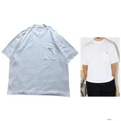 everyone エブリワン 24ss ポケット Tシャツ ロゴ スウェット M - メルカリ