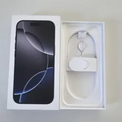 AppleiPhone 16Pro 空箱 SiMピン付き