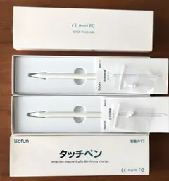 【新品】Sofun タッチペン 2個セットP-17 Apple Pencil