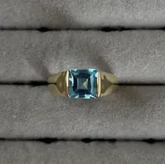 Pt900 ダイヤモンド0.06ct 水色石 リング プラチナ 指輪 - メルカリ