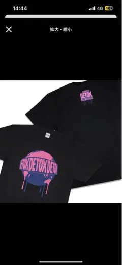 ONEOKROCK ワンオク　DETOXツアー Tシャツ