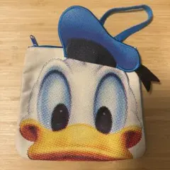 【廃盤】ディズニー　ドナルドダック　ポーチ