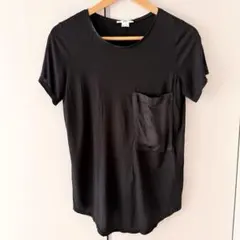 HELMUTLANG アシンメトリー・カットアウト（ワンショルダー）Tシャツ