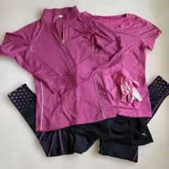 Puma ジャージ上下セット ピンク
